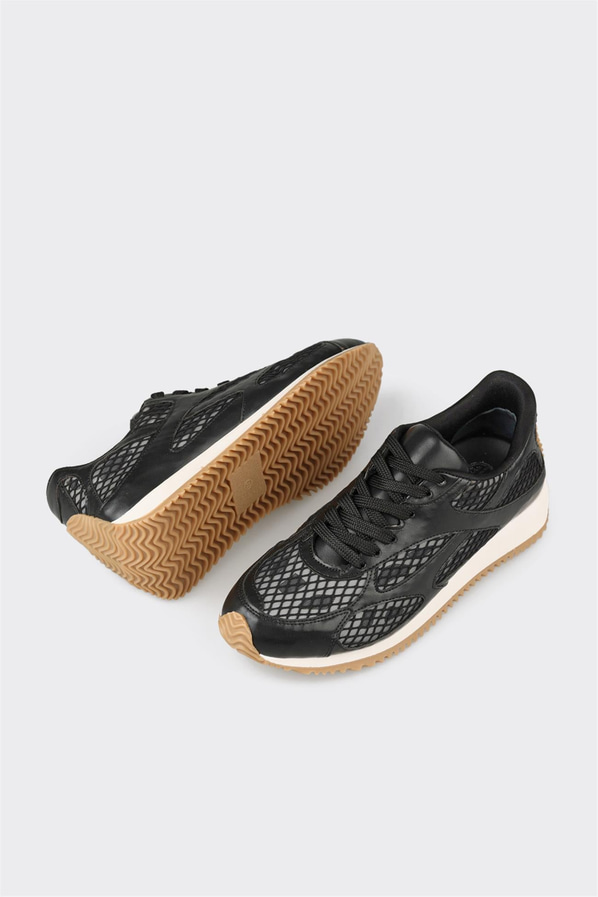 Siyah kadın sneaker - Elle Shoes
