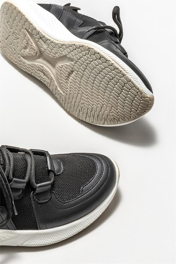 Siyah kadın sneaker - Elle Shoes