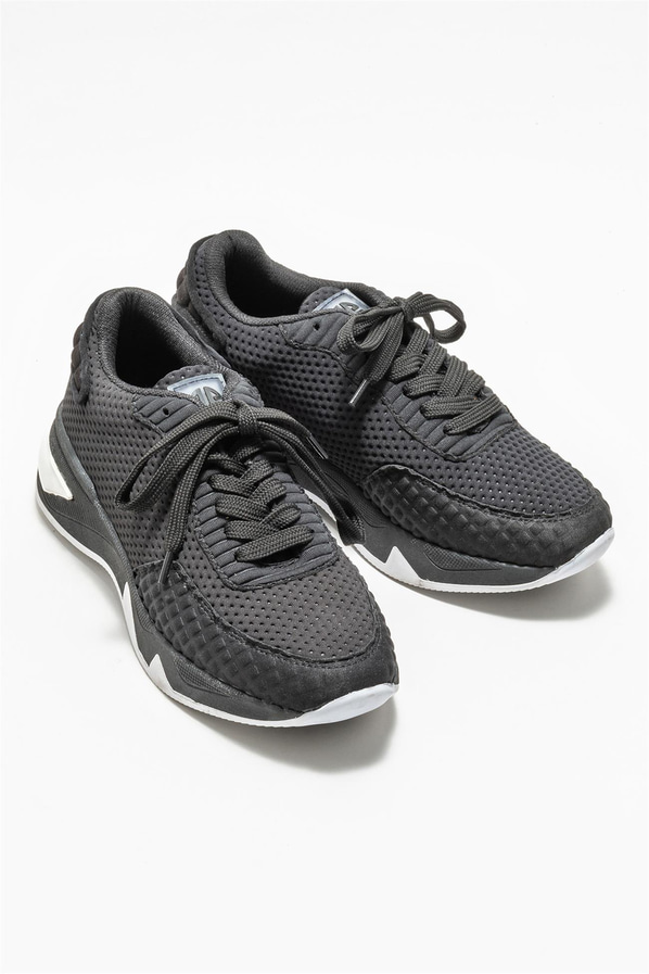 Siyah kadın sneaker - Elle Shoes