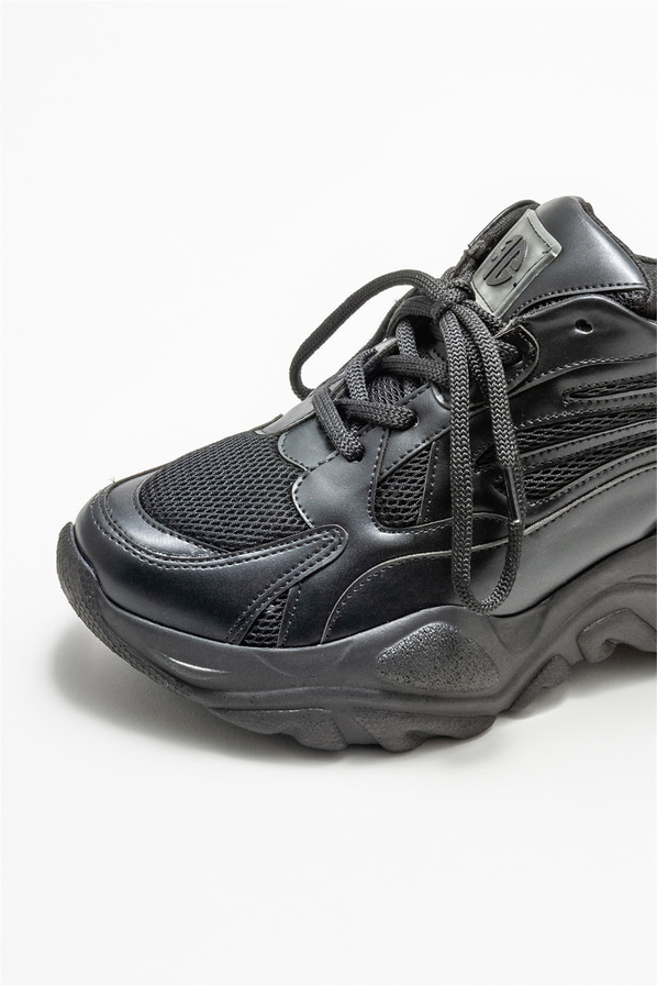 Siyah kadın spor ayakkabı - Elle Shoes