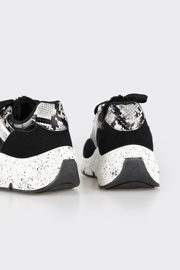 Siyah kadın sneaker - Elle Shoes