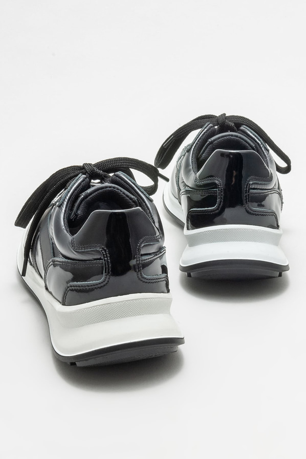 Siyah kadın sneaker - Elle Shoes