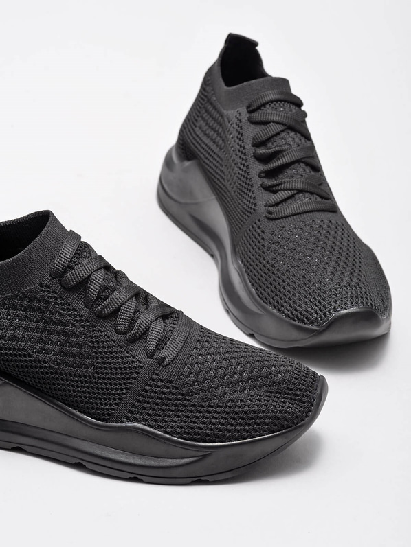 Siyah kadın spor ayakkabı - Elle Shoes