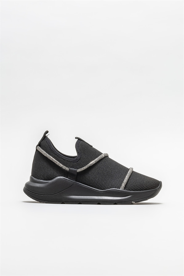 Siyah kadın sneaker - Elle Shoes