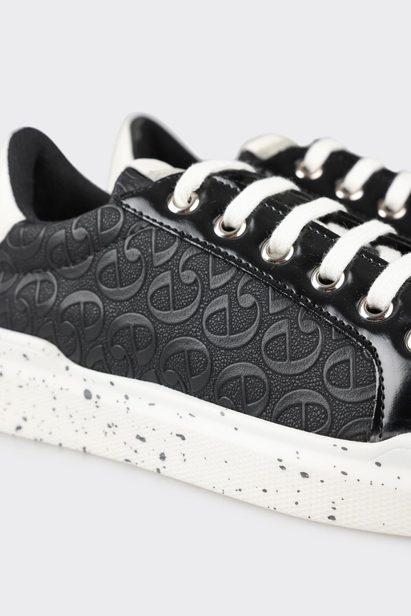 Siyah kadın sneaker - Elle Shoes