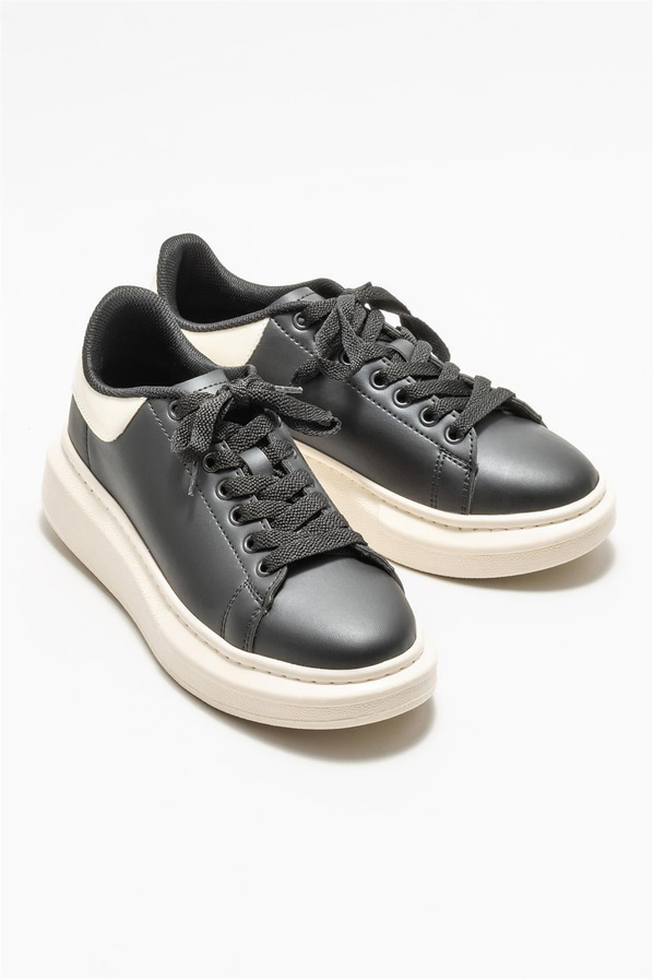 Siyah kadın sneaker - Elle Shoes