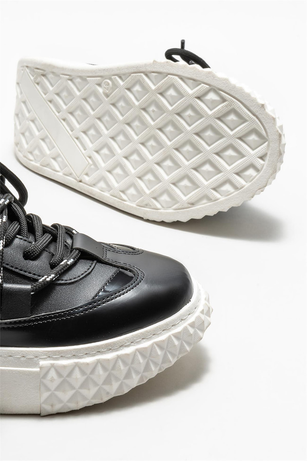 Siyah kadın sneaker - Elle Shoes