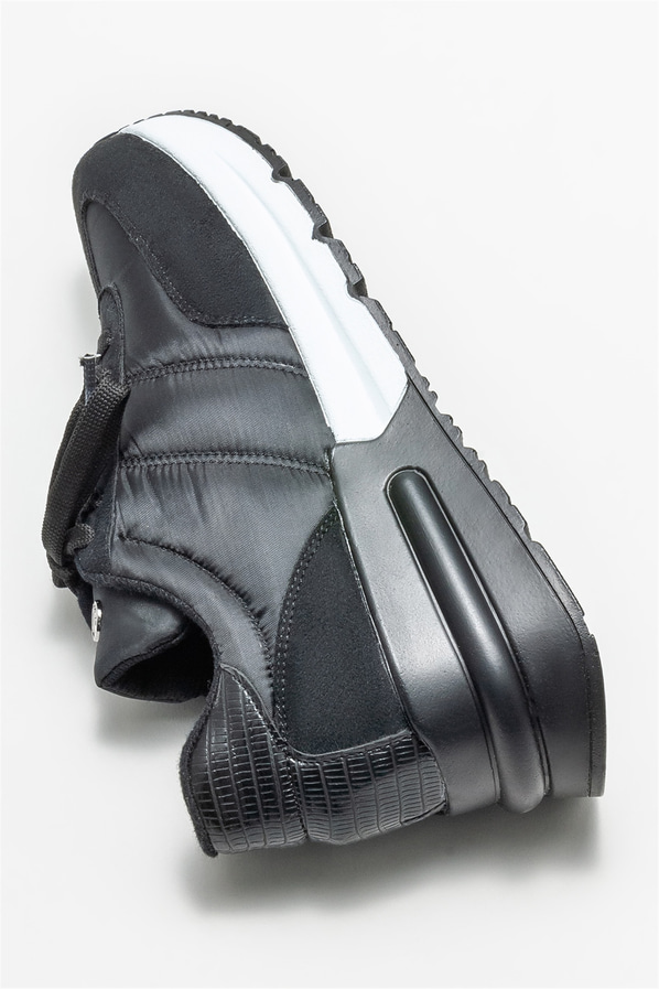 Siyah kadın spor ayakkabı - Elle Shoes