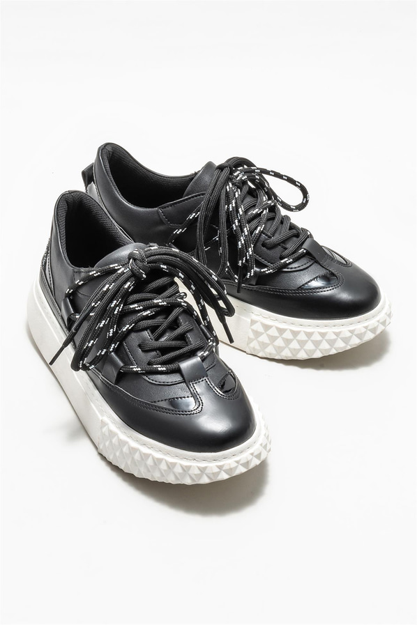 Siyah kadın sneaker - Elle Shoes