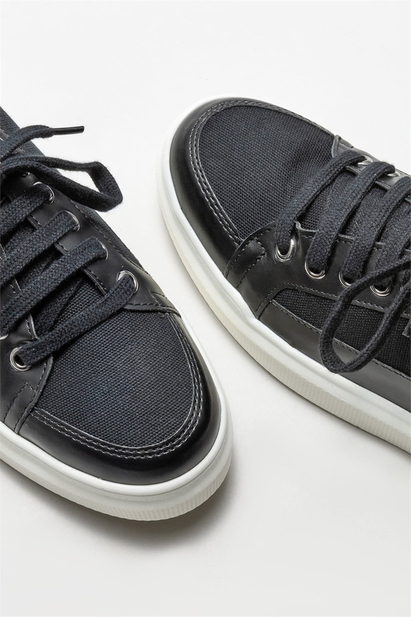 Siyah kadın spor ayakkabı - Elle Shoes