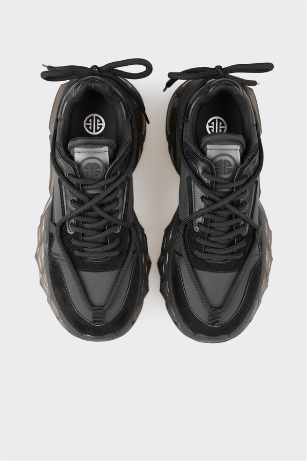 Siyah kadın sneaker - Elle Shoes