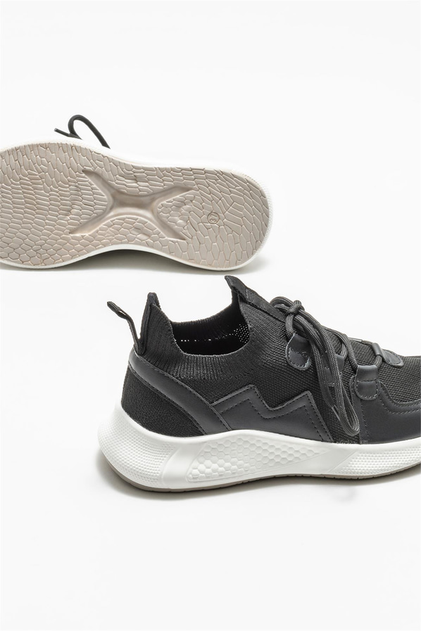 Siyah kadın sneaker - Elle Shoes