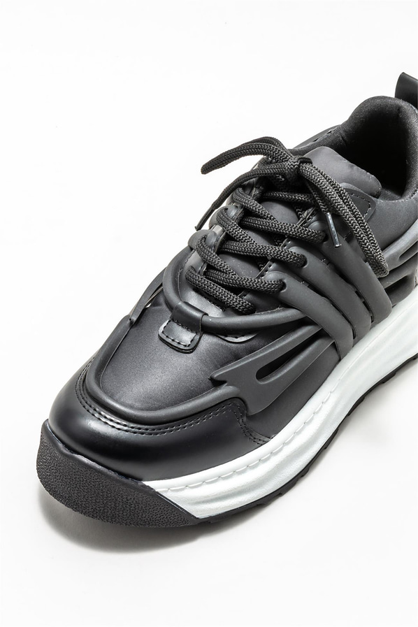 Siyah kadın sneaker - Elle Shoes
