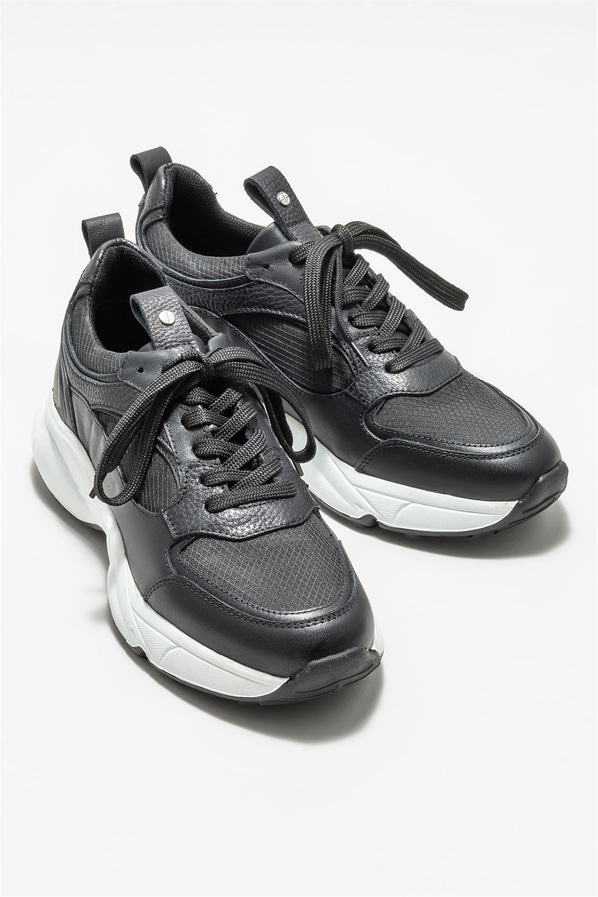 Siyah kadın sneaker - Elle Shoes