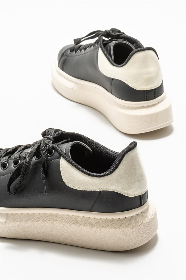 Siyah kadın sneaker - Elle Shoes