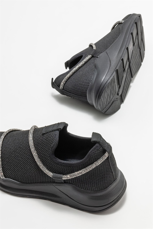 Siyah kadın sneaker - Elle Shoes