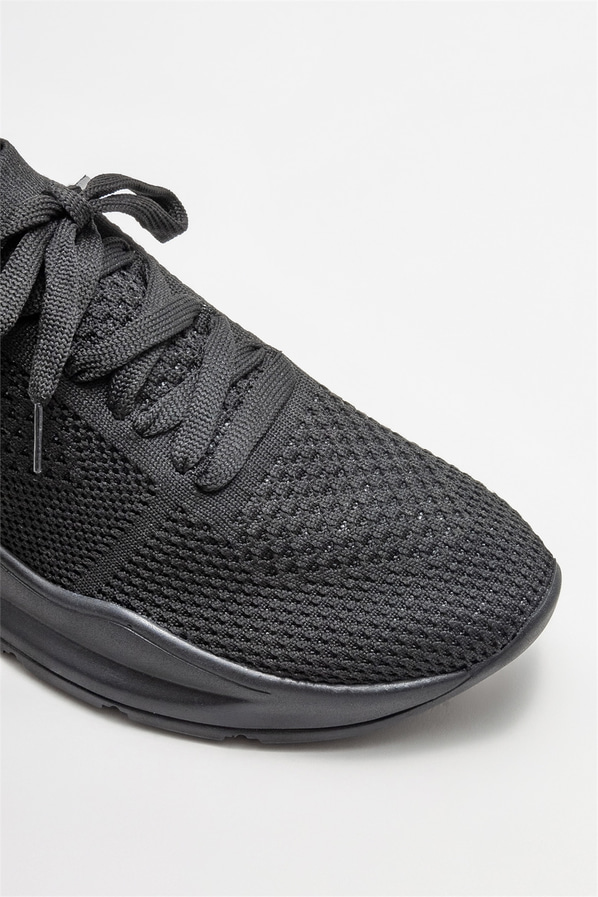 Siyah kadın spor ayakkabı - Elle Shoes