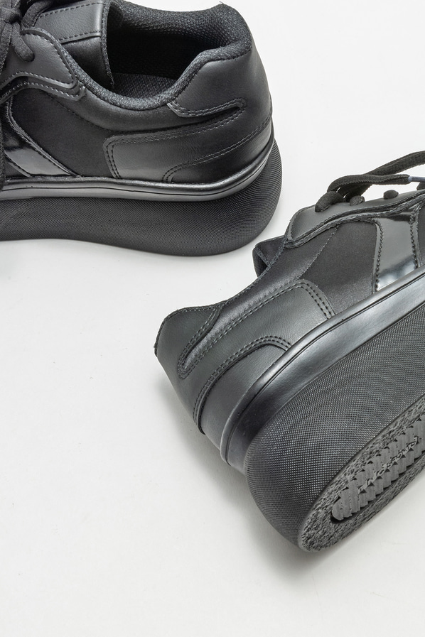 Siyah kadın spor ayakkabı - Elle Shoes