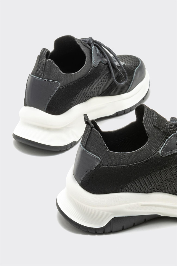 Siyah kadın sneaker - Elle Shoes