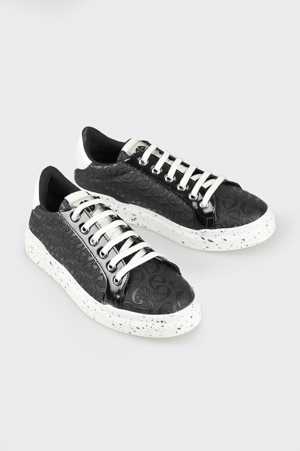 Siyah kadın sneaker - Elle Shoes