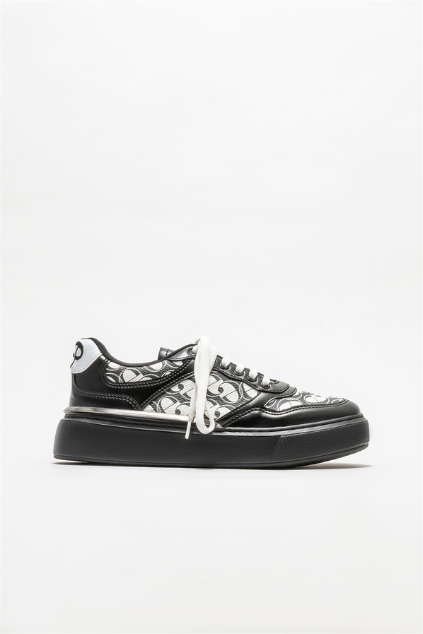 Siyah kadın sneaker - Elle Shoes