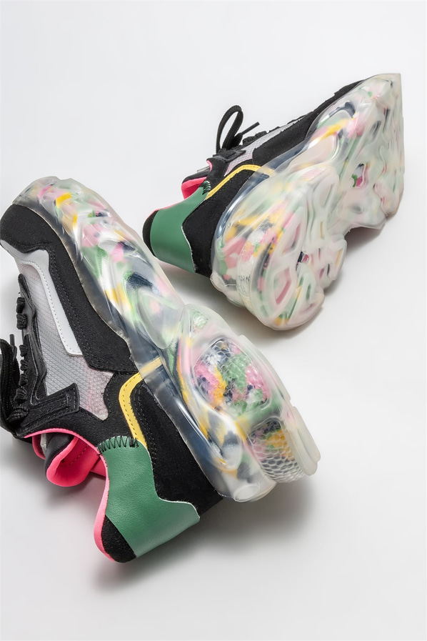 Siyah kadın sneaker - Elle Shoes