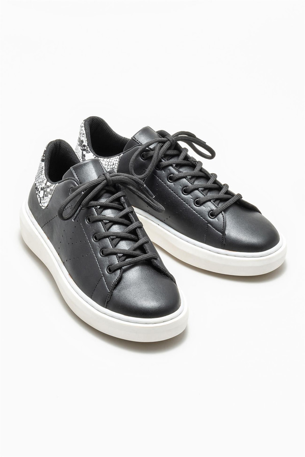 Siyah kadın sneaker - Elle Shoes