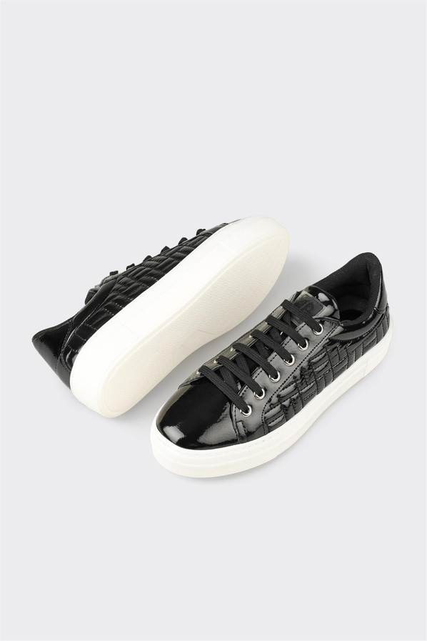 Siyah kadın sneaker - Elle Shoes