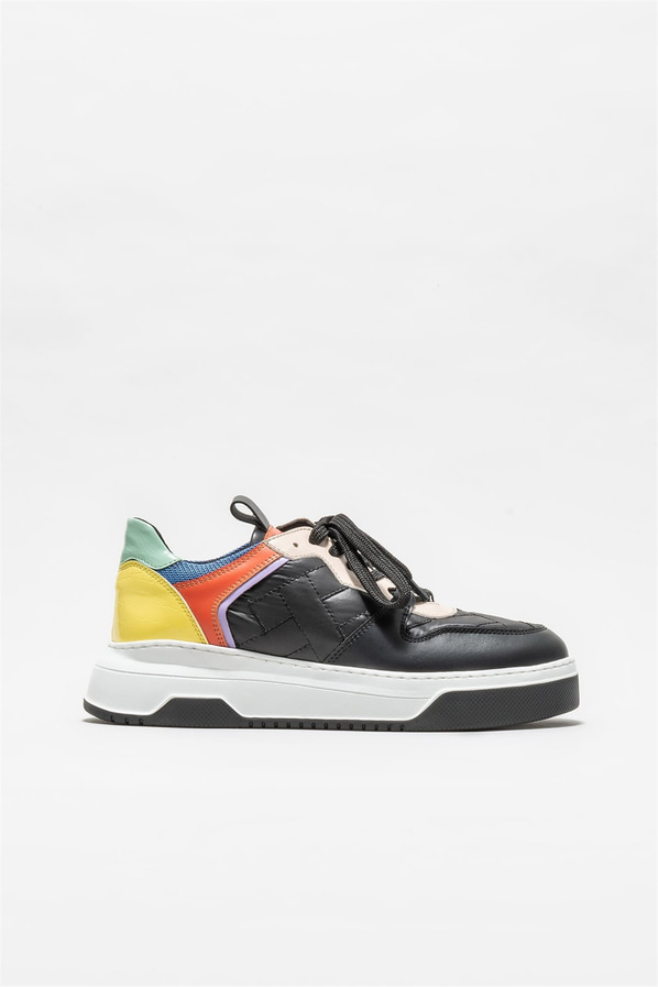 Siyah kadın sneaker - Elle Shoes