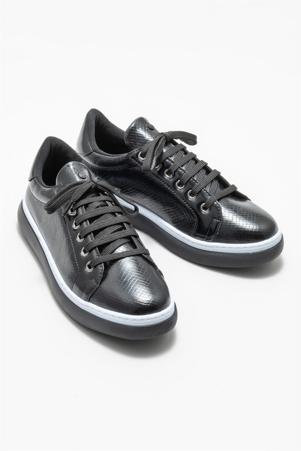 Siyah kadın sneaker - Elle Shoes
