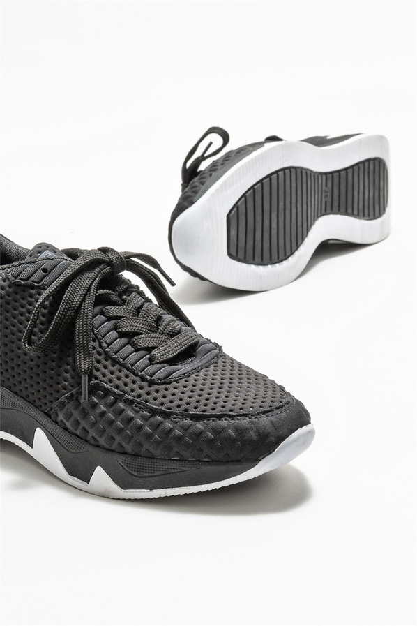 Siyah kadın sneaker - Elle Shoes