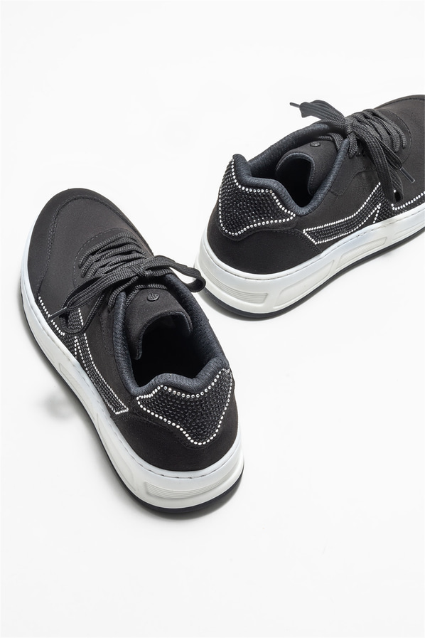 Siyah kadın sneaker - Elle Shoes