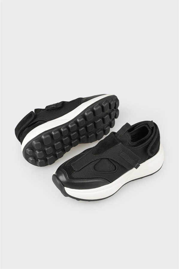 Siyah kadın sneaker - Elle Shoes