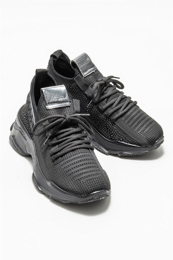 Siyah kadın sneaker - Elle Shoes