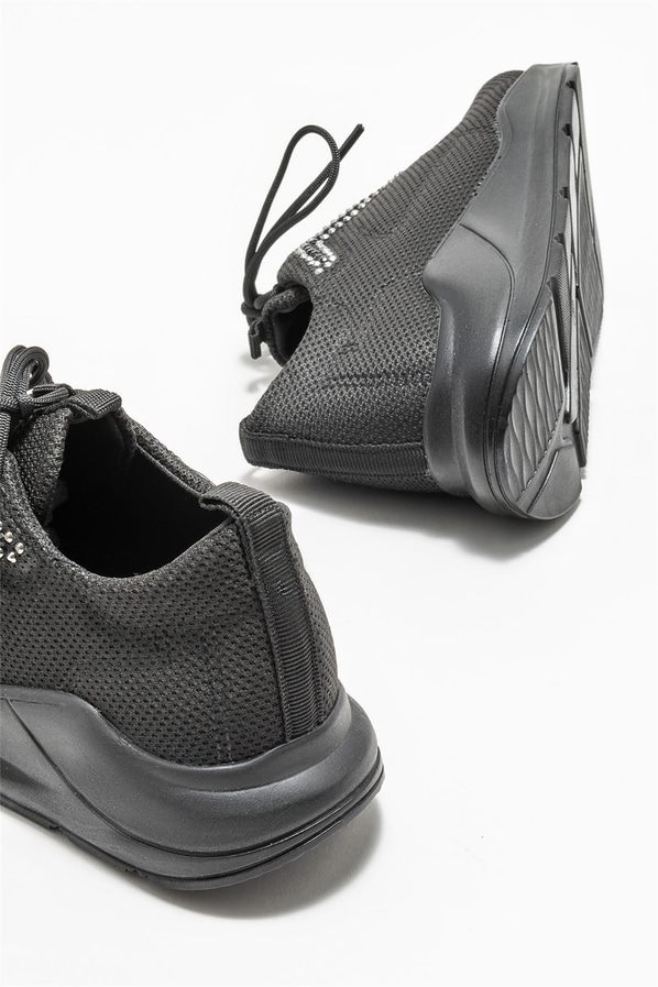 Siyah kadın sneaker - Elle Shoes