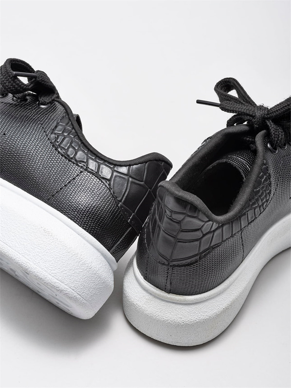 Siyah kadın spor ayakkabı - Elle Shoes