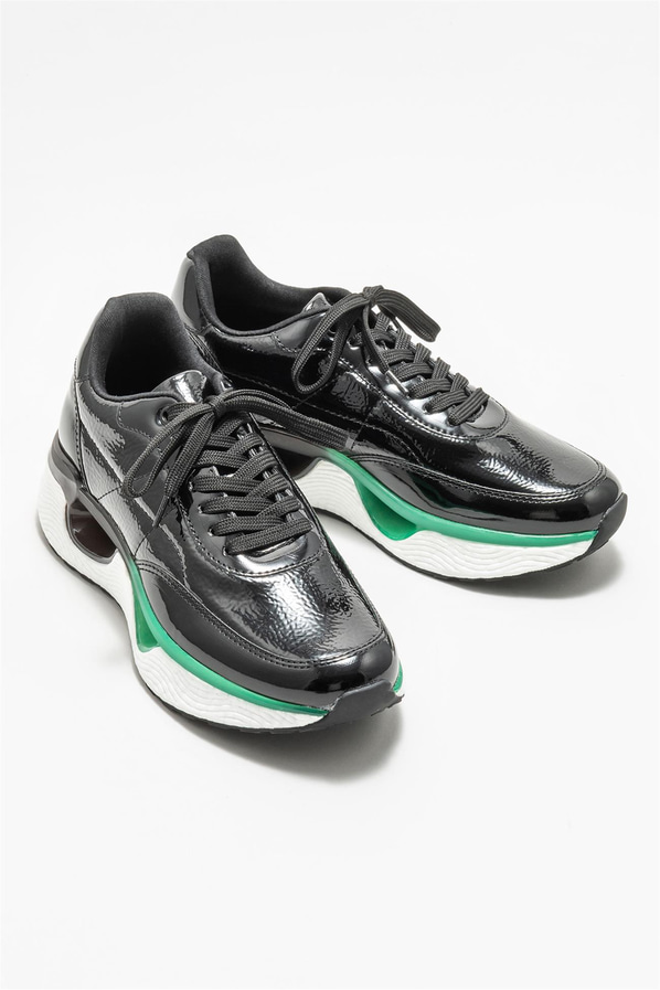 Siyah kadın sneaker - Elle Shoes