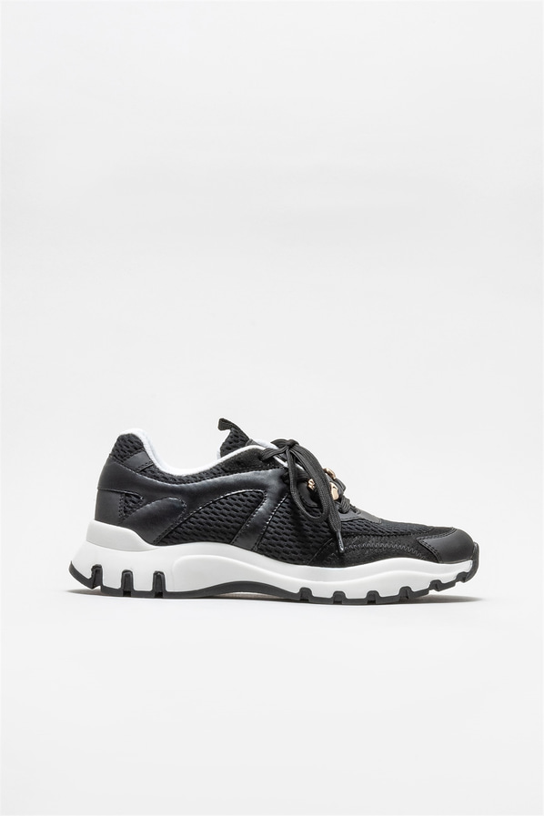 Siyah kadın sneaker - Elle Shoes