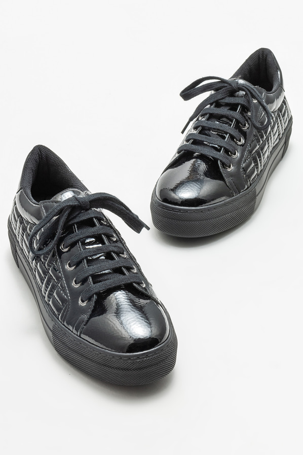 Siyah kadın sneaker - Elle Shoes