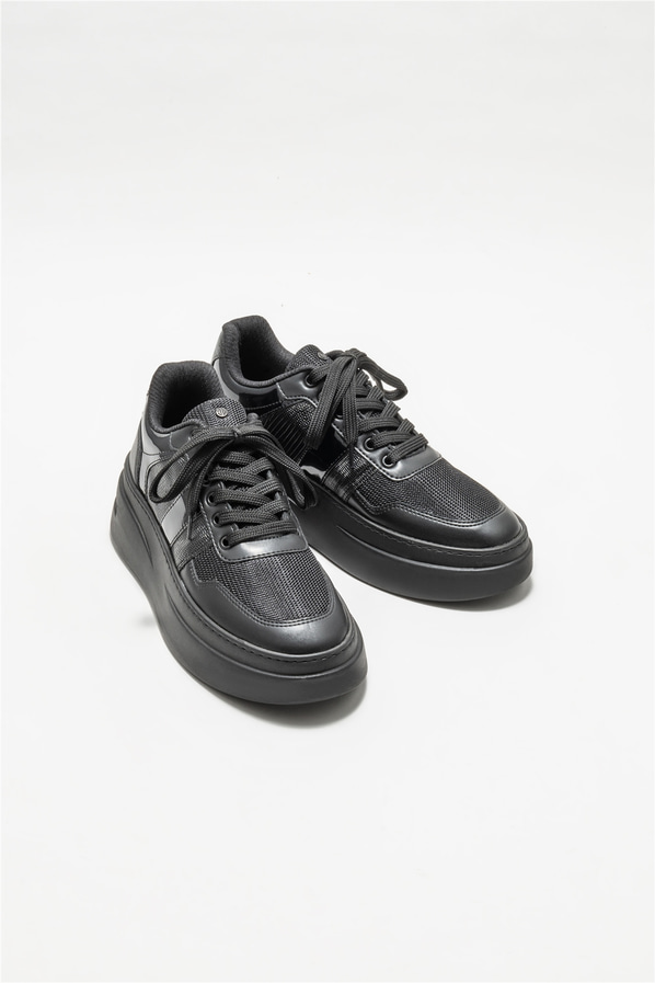 Siyah kadın sneaker - Elle Shoes