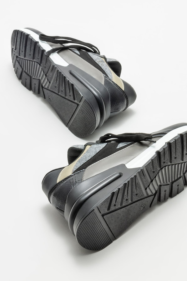 Siyah kadın spor ayakkabı - Elle Shoes