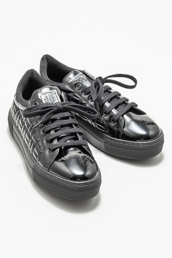 Siyah kadın sneaker - Elle Shoes