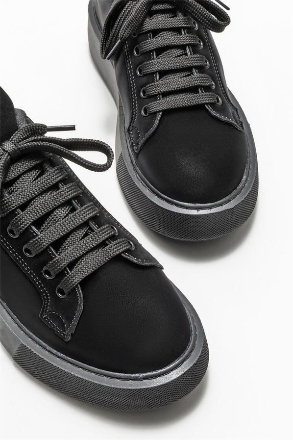 Siyah kadın sneaker - Elle Shoes