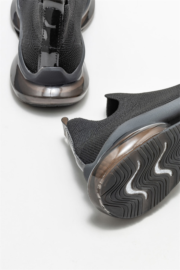 Siyah kadın spor ayakkabı - Elle Shoes