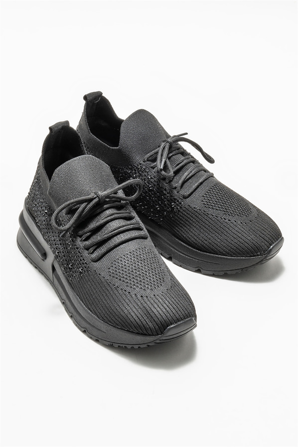 Siyah kadın sneaker - Elle Shoes