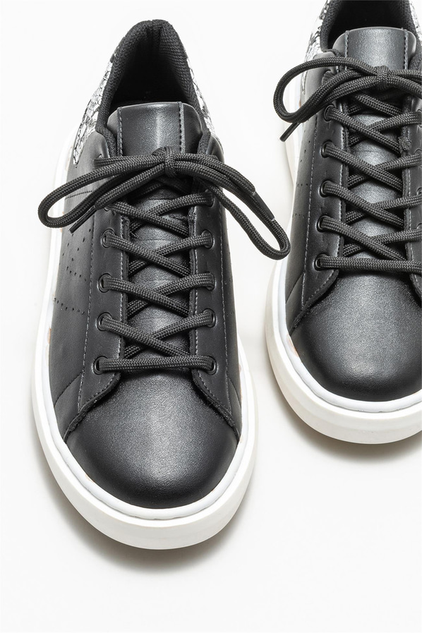 Siyah kadın sneaker - Elle Shoes
