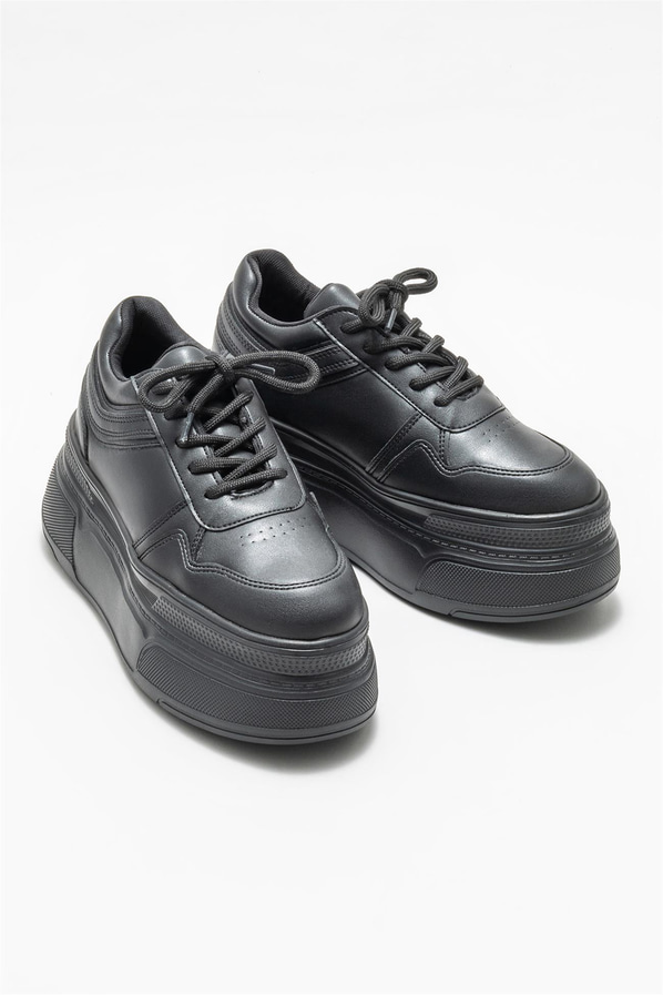 Siyah kadın sneaker - Elle Shoes