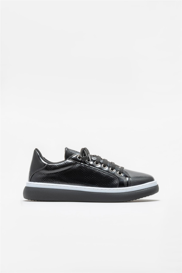 Siyah kadın sneaker - Elle Shoes