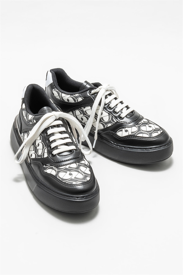 Siyah kadın sneaker - Elle Shoes