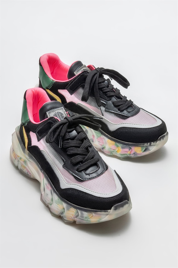 Siyah kadın sneaker - Elle Shoes